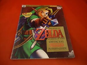 The Legend of Zelda Ocarina of Time Nintendo 64 N64 Strategy Book w/ KB ...