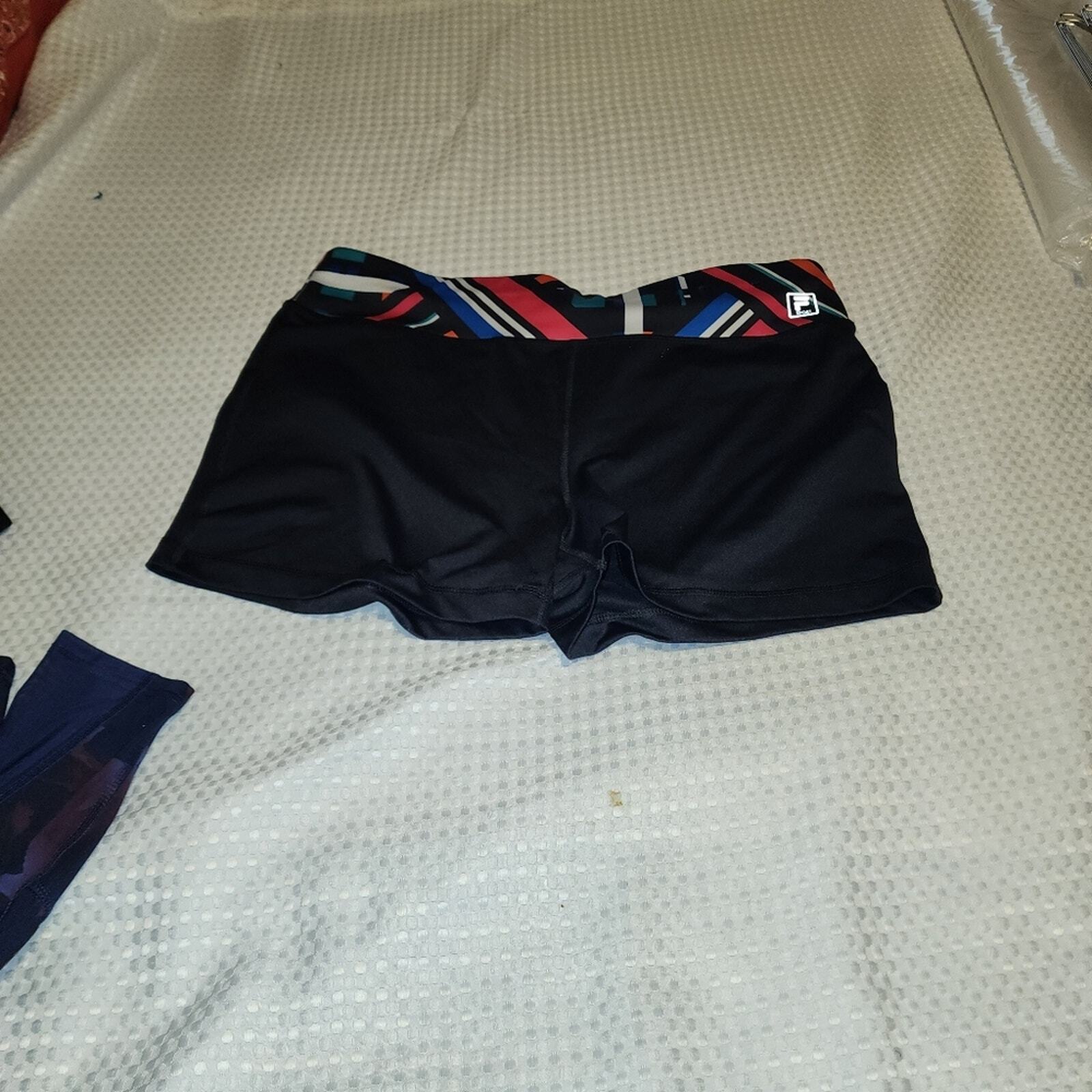 PANTALONCINI DA YOGA FILA GUC DONNA TAGLIA XL PALESTRA