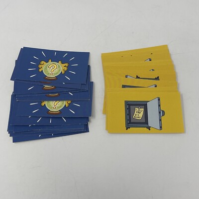 2001 Monopoly Simpsons Edition Replacement Custom Community Chest, Chance Cards