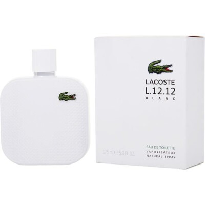 Lacoste L.12.12 Blanc for Men 5.9 fl oz Eau De Toilette Spray