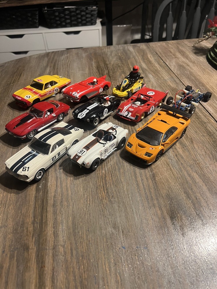 1/32 Slot Car Lot Monogram Carrera Ninco Read Description