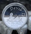 1 oz .999 Silver Angel in the Streets Devil in the Sheets In Capsule & Pouch