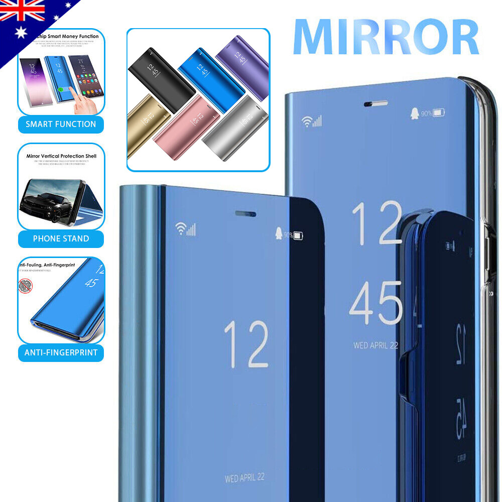 Amazon Mirror Flip Cover For Samsung A31 Jual Soft Case Leather