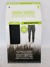 omni wool base layer bottoms