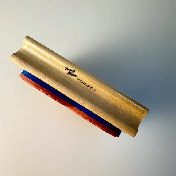 Corazón con contorno desplazamiento~Marco~Sello de goma~ 3,5"X 3"~ Stamp Affair J2123 Foto 3 de 4