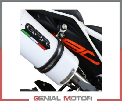 Exhaust Muffler GPR DEEPTONE INOX Catalyzed for KTM RC 390 High-level 2017 2020