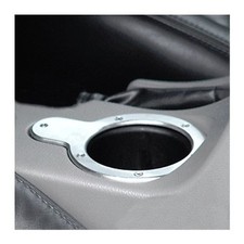 Fits 1pc 01-04 Ford Mustang Billet Large Cup Holder Bezel Fits 1pc 01-04 Ford Mustang Billet Large Cup Holder Bezel