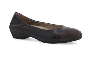 Dansko Lisanne Ballerina Burnished Nubuck Chocolate Size 5.5 - 6 EU 36 for Women
