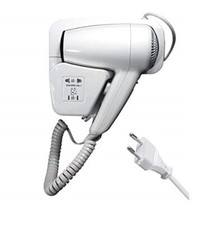 ASCIUGACAPELLI PHON DA PARETE 1300W MURO ALBERGO HOTEL ALBERGHI SPOGLIATOI