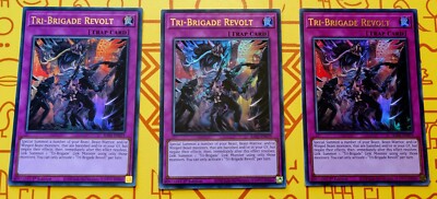 Tri-Brigadenrevolte x3 (Ultra Rare) - RA01-DE079 - 25th Anniversary - Yu-Gi-OhTCG