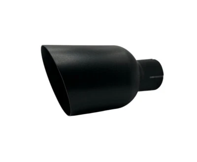 Deflector Tubo de Escape Negro 100mm para 65mm Enchufe Dodge Ford Honda Jeep - Imagen 1 de 4