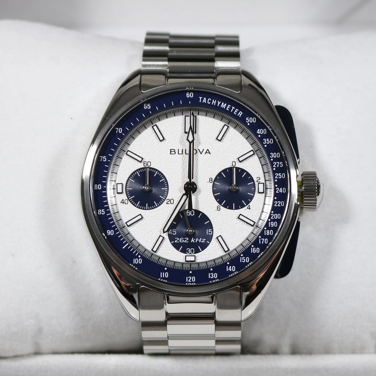 Bulova Lunar Pilot Special Edition White Dial Stainless Bulova Lunar Pilot Special Edition White Dial Stainless