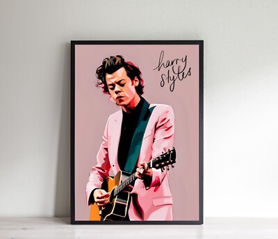 Harry Styles Poster, One Direction Kunstdruck, Geburtstag Weihnachtsgeschenk Geschenk