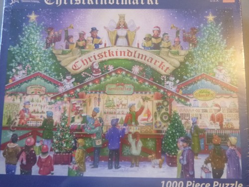 Christkindlmarkt - 1000 piece puzzle - 26.63" x 19.25"- NEW - Picture 3 of 9