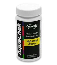 AquaChek High-Range Chlorine Test Strips (100 count)