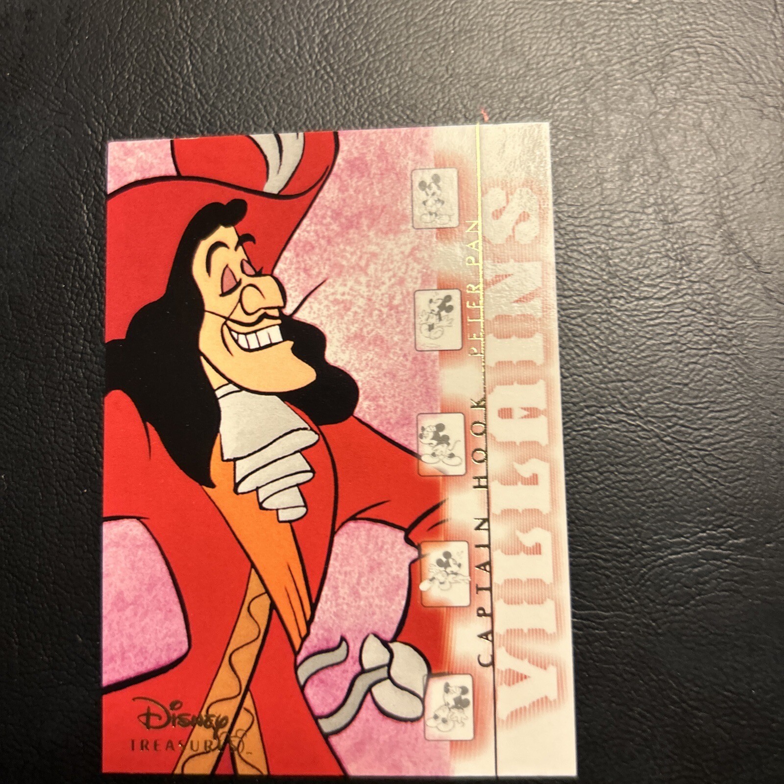 Jb7a Disney Treasures  2003 #10 Captain Hook Peter Pan, 1953 Villain add ship.1