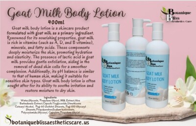 BOTANIQUE BLISS GOAT MILK Whitening Lotion