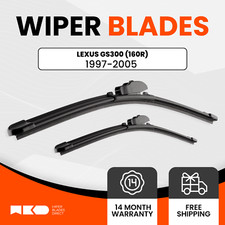 Premium Wiper Blades For Lexus GS300 1997-2005 (160R) (Front Pair)