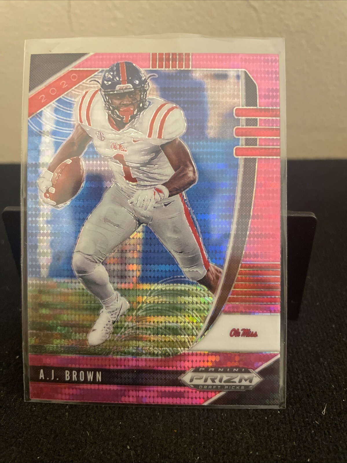 2020 Panini Prizm Draft - Pink Pulsar Prizm #1 A.J. Brown