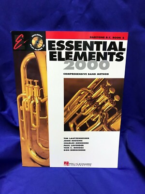 Essential Elements 2000 for Baritone B.C. Book 2 w/CD HL00862600 | eBay