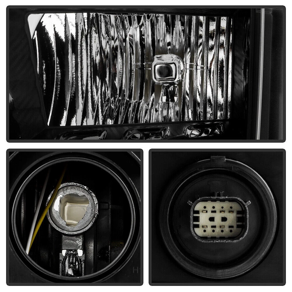 For 2020-2023 Chevy Silverado 2500HD 3500HD Halogen Headlight Driver Side Black Foto 4 de 4
