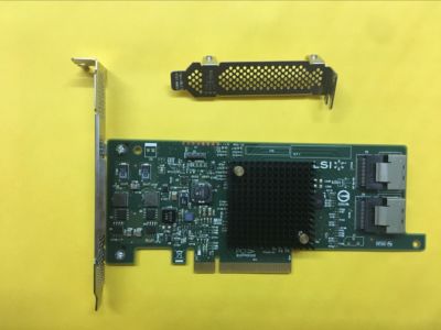 LSI 9207-8i SATA SAS 6G/s PCI-E 3.0 Host Bus Adapter + 2* SFF-8087