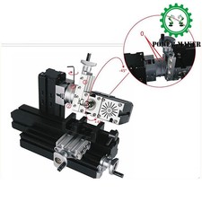 Fresadora horizontal de metal en miniatura Fresadora horizontal de metal