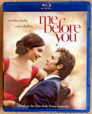 Me Before You (Blu-ray Disc, 2016) Sam Claflin, Emilia Clarke