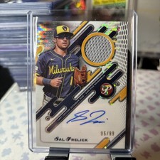 2025 Topps Pristine Sal Frelick Pristine Pieces Game Used Relic Autograph /99