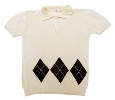 ∞ VTG 50s Style VALENTINO UOMO Polo Sweater Shirt RRL Calvin Klein Era 90s READ