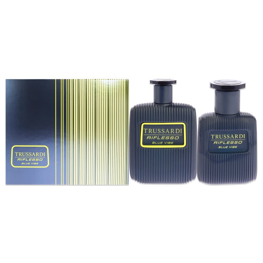 Trussardi Mens Riflesso Blue Vibe Gift Set Fragrances 8058045427452 9790₽