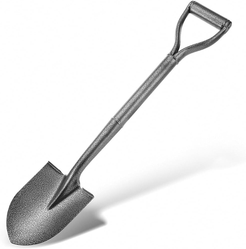 All Metal Shovels for Digging Gardening - 30In Small Shovel Spade with Short D H