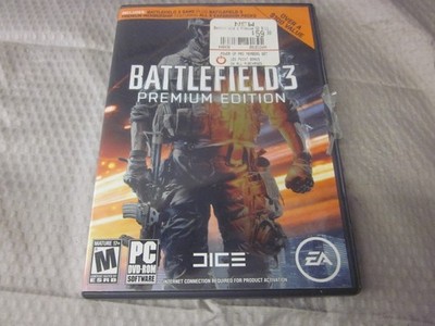 Battlefield 3 Premium Edition (PC DVD-Rom Game, 2011) (EA Games, Dice)