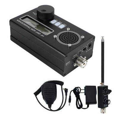8-Band Mini USDR USDX HF QRP SDR Transceiver SSB/CW Mic Ptt Shortwave Antenna