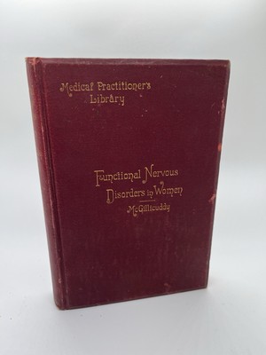 McGillicuddy Functional Disorders of the Nervous System Women Medical Book 1986