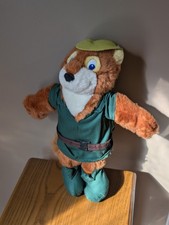 Rare Vintage Disney Robin Hood Fox Plush 14 Inch