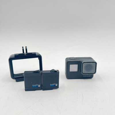 GoPro HERO5 Action Camera Black Used with 2 Batteries and Case