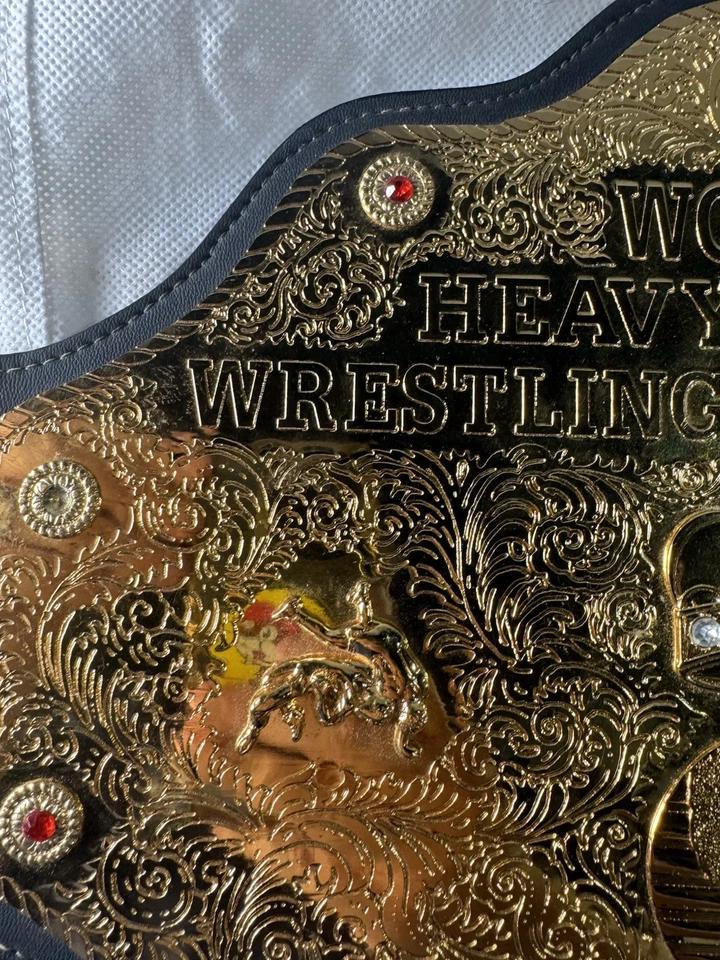 Réplica de cinturón vintage 1999 WCW “Bret Hart” con bolsa WWE WWF FIGURAS TOY COMPANY Foto 4 de 4