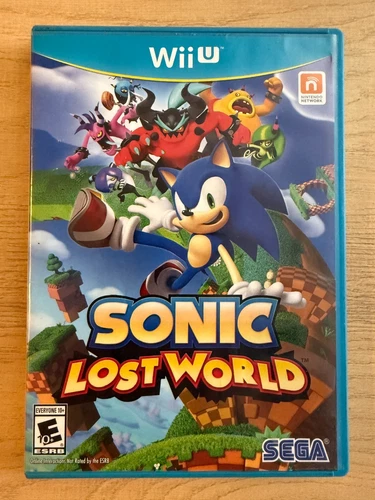 CIB Sonic Lost World (Nintendo Wii U, 2013) COMPLETE W/ MANUAL CIB TESTED