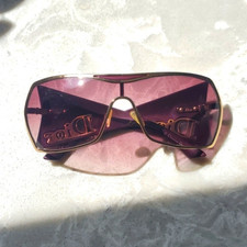 Dior Gaucho 2 Shield Sunglasses Purple Tinted...