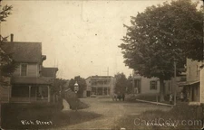 Altmar, NY New York Rich Street 1913 Original Vintage Real Photo Postcard RPPC