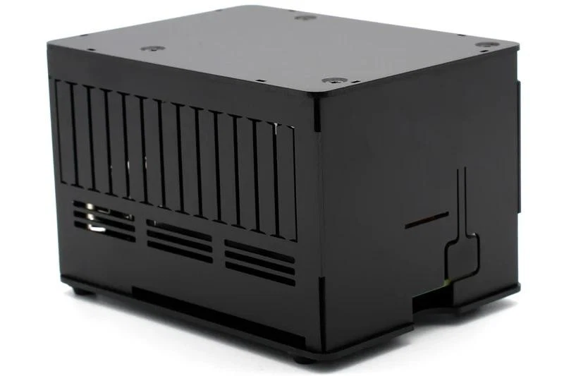 KKSB HAT Case Raspberry Pi 5, Aluminiumgehäuse, GPIO-Zugang, Wandmontage, - Bild 4 von 4