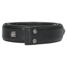 Chrome Hearts Size: 36 STRAP PYRAMID Zero Pyramid Studs Leather Belt