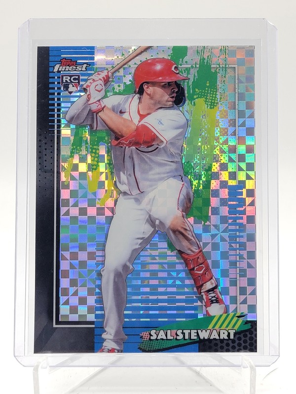 SAL STEWART 2026 TOPPS FINEST COMMON ROOKIE X-FRACTOR #39 BASEBALL REDS A Q3967