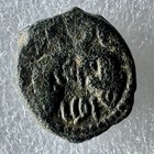 Mattatayah Antigonus Bronze 2-prutot Coin 40–37 B.C.  - SCARCE - Biblical Coin! — photo 2