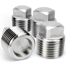 316 Stainless Steel Boat Plugs 1/2 inch Npt Boat Drain Plug, 4 Pack Garboard ...