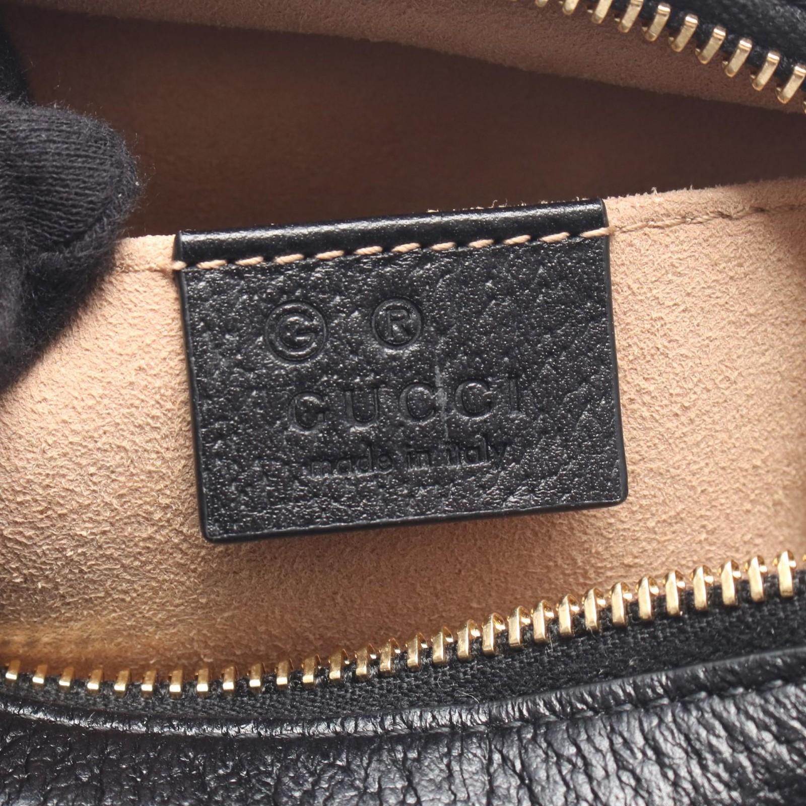 GUCCI Ophidia Crossbody Shoulder Bag 719885 leather Black Multicolor Used Women thumbnail 4