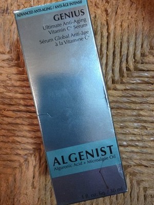 Algenist GENIUS Ultimate Anti~Aging Vitamin C Serum Authentic BNIB 1 Oz. / 30 Ml
