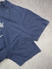 Vintage 80s Surfing the South Bay T-Shirt Hanes Beefy-T XL Navy Fade California — photo 8