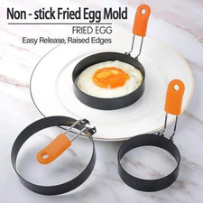Professional Stainless Steel Egg Fried Ring Nonstick Round Pancake Mold